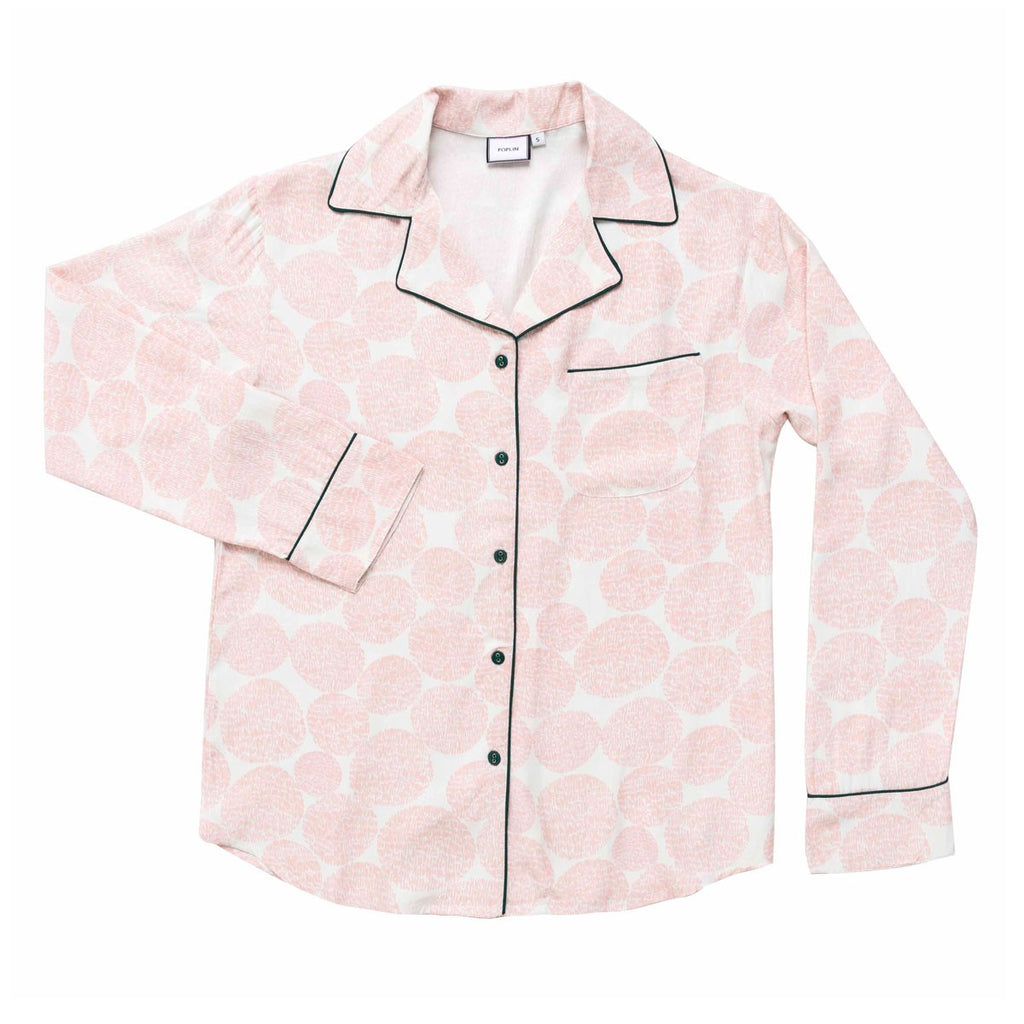 CHARLESTON TAILORED SILK SHIRT BLOSSOM