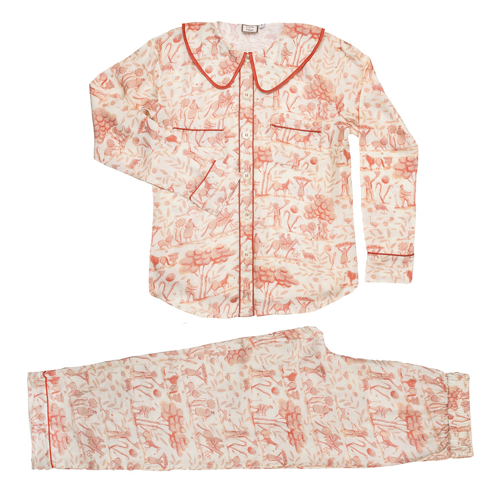 French Pink Toile PJs