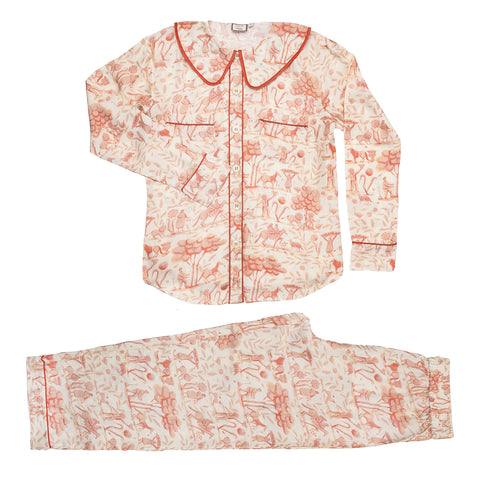 French Pink Toile PJs